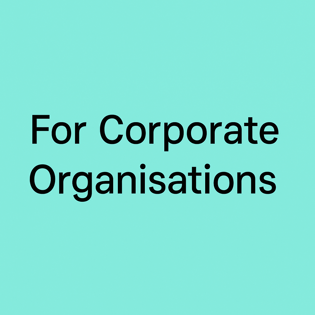 For Corportate Organisations